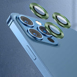 Apple iPhone 13 Pro Max Zore CL-07 Kamera Lens Koruyucu Gümüş