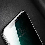 Apple iPhone 13 Pro Zore Anti-Dust Privacy Temperli Ekran Koruyucu Siyah