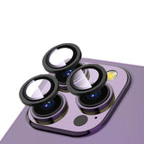 Apple iPhone 13 Pro Zore CL-12 Premium Safir Parmak İzi Bırakmayan Anti-Reflective Kamera Lens Koruyucu Gri