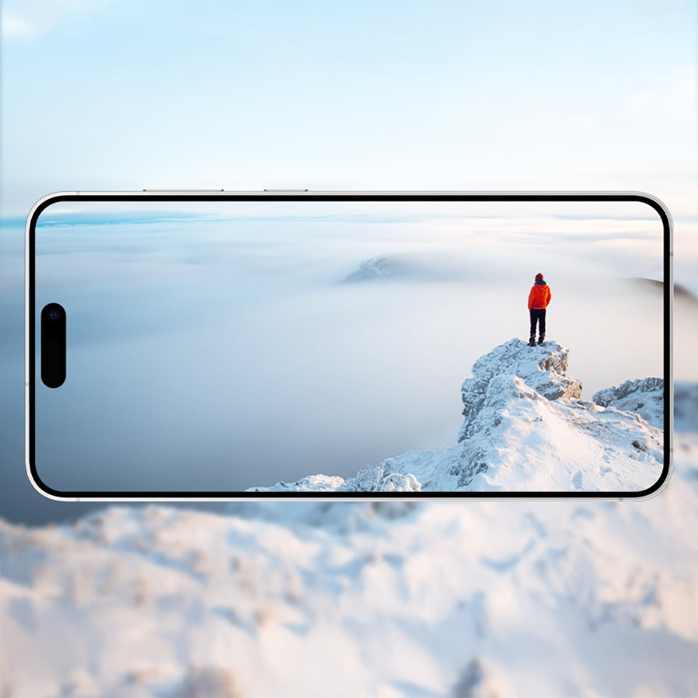 Apple iPhone 13 Zore 3D Oliv HD Temperli Cam Ekran Koruyucu + Kolay Uygulama Aparatı Şeffaf