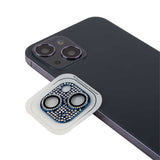 Apple iPhone 13 Zore CL-08 Kamera Lens Koruyucu Gümüş