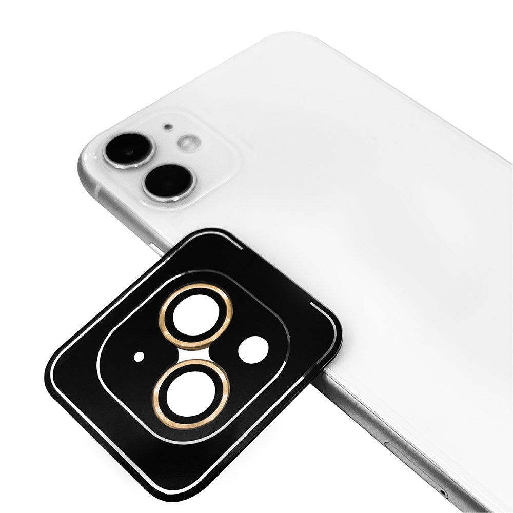 Apple iPhone 13 Zore CL-09 Kamera Lens Koruyucu Gold