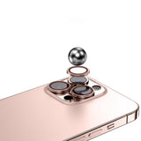 Apple iPhone 13 Zore Mikro Kamera Lens Koruyucu Gümüş