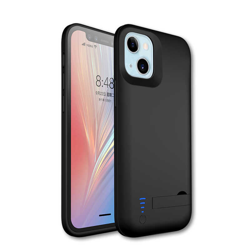 Apple iPhone 13 Zore Şarjlı Kılıf Siyah