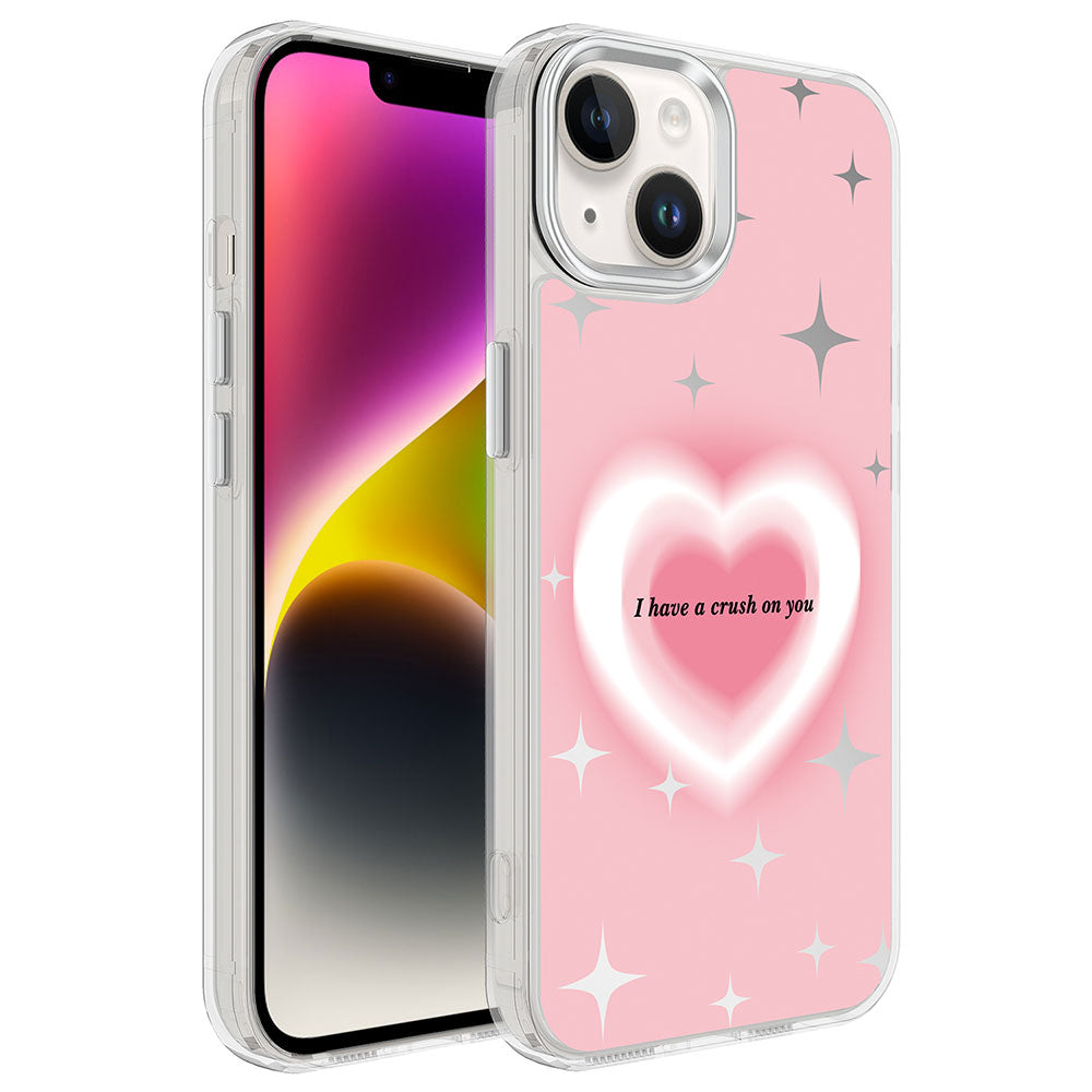 Apple iPhone 14 Kılıf Airbagli Parlak Tasarımlı Zore Mimbo Kapak NO1