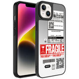 Apple iPhone 14 Kılıf Aynalı Desenli Kamera Korumalı Parlak Zore Mirror Kapak Fragile
