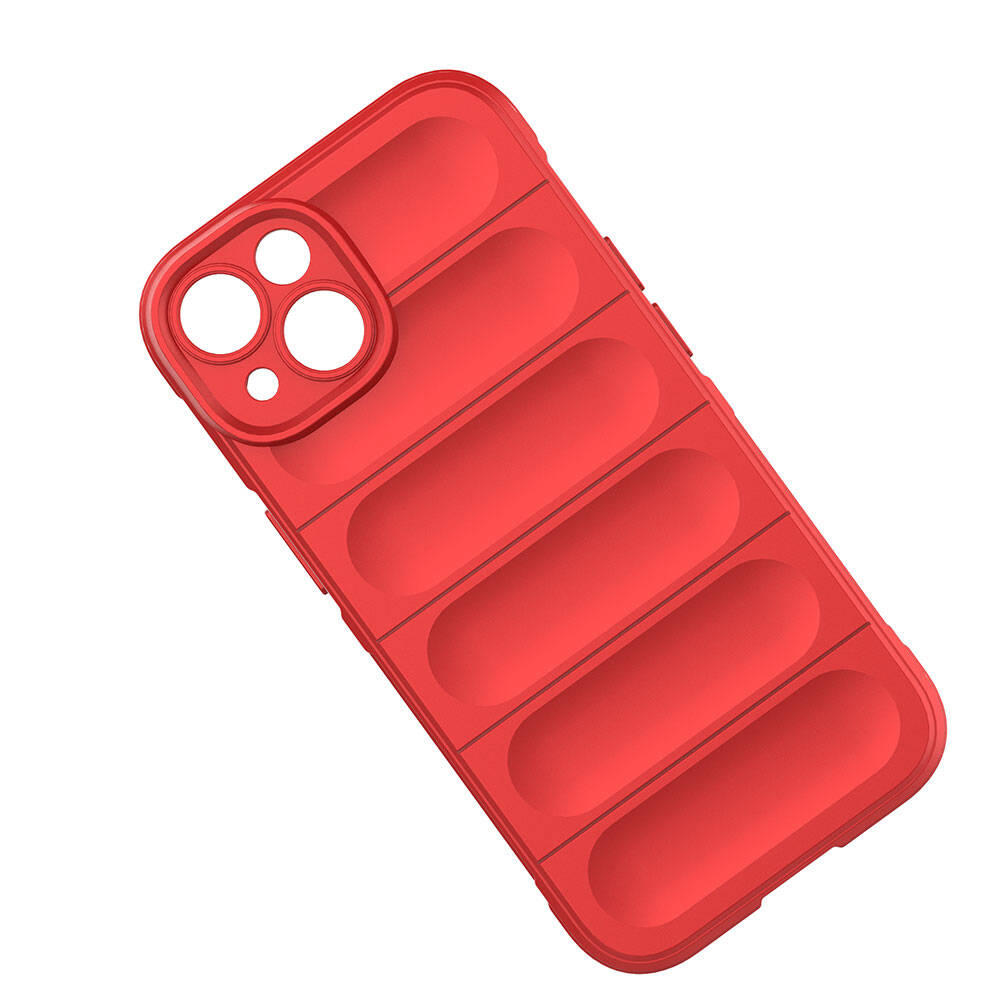 Apple iPhone 14 Kılıf Esnek TPU Oyuklu Arka Yüzey Tasarımlı Zore Etnik Silikon Kapak Siyah