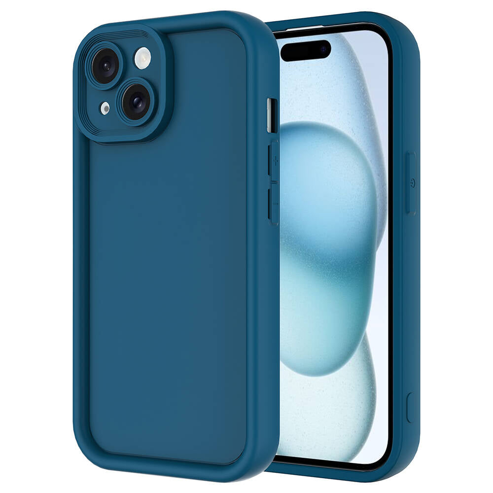 Apple iPhone 14 Kılıf Kamera Korumalı Zore Ananas Kapak Siyah
