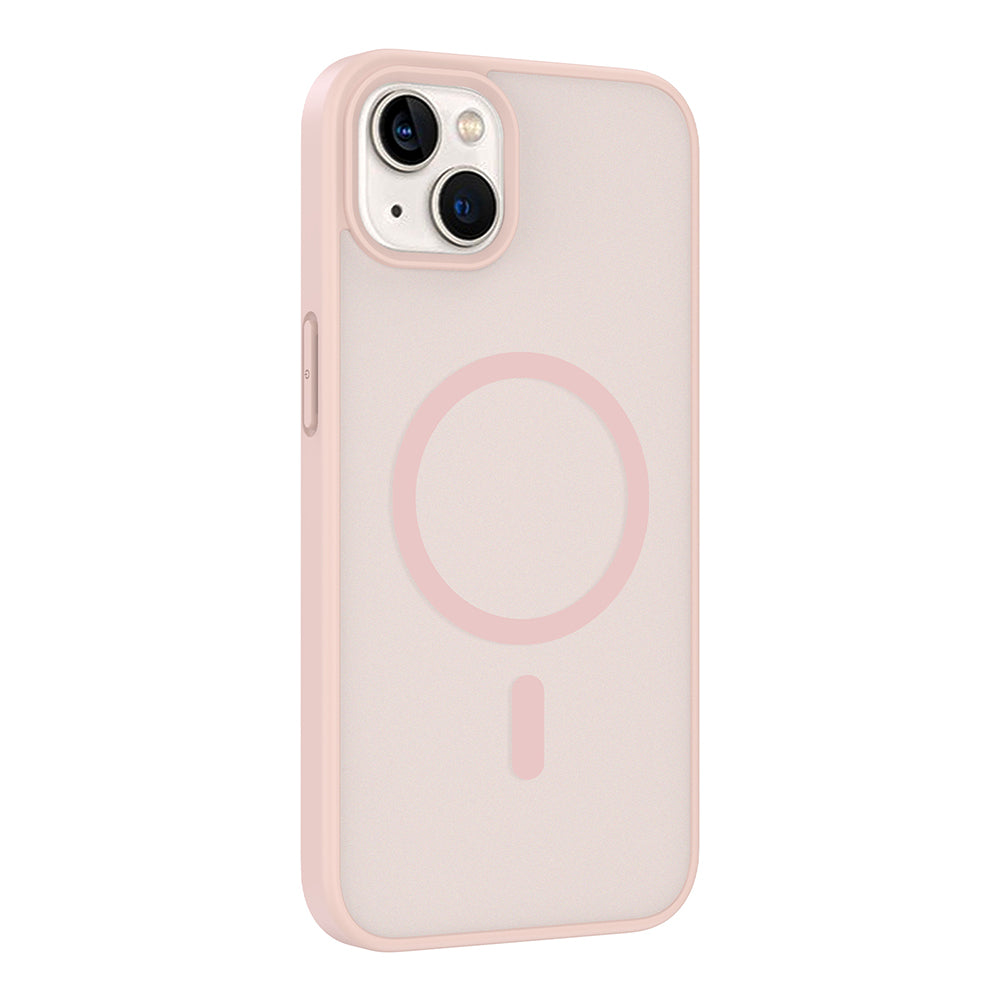 Apple iPhone 14 Kılıf M-safe Şarj Özellikli Babet Kapak Derin Mor