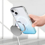 Apple iPhone 14 Kılıf M-Safe Şarj Özellikli Zore Septik Silikon Kapak Pembe