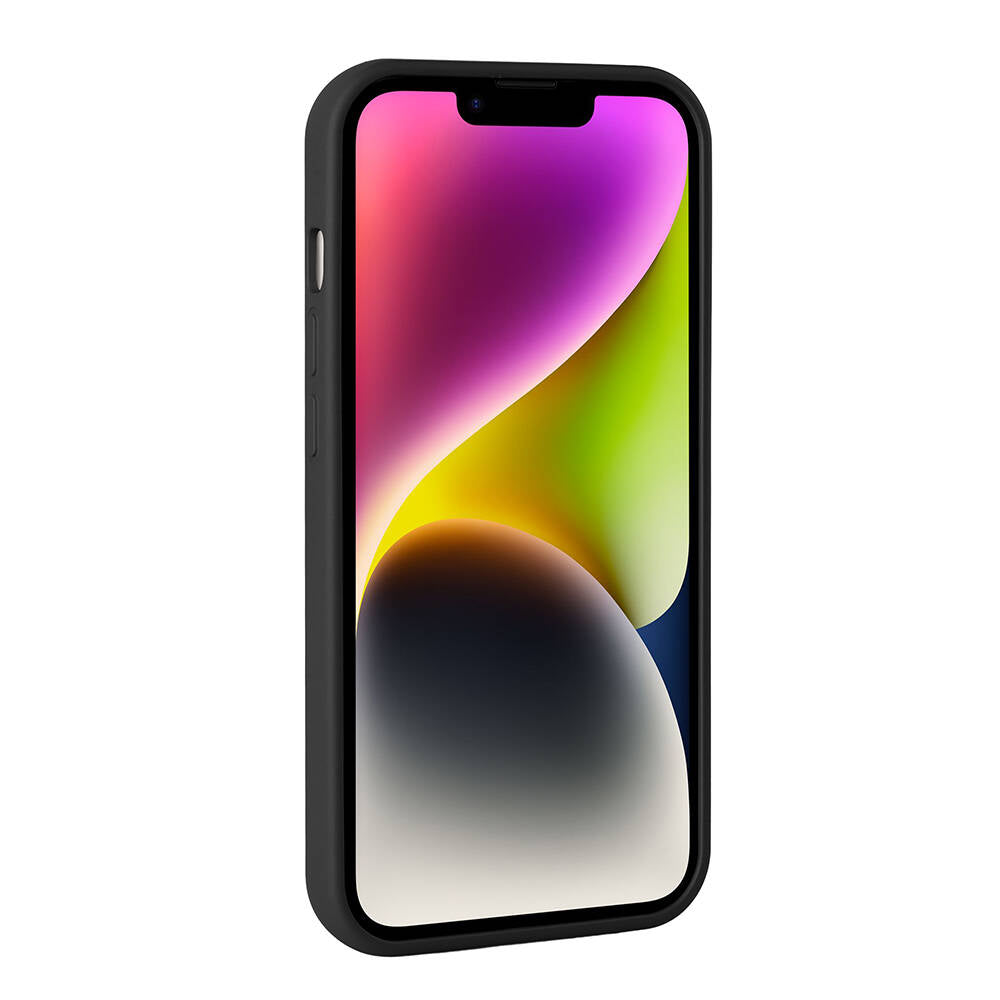 Apple iPhone 14 Kılıf Parlak Taşlı Tasarım Zore Pırlanta Kapak Gri