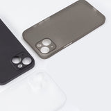 Apple iPhone 14 Kılıf Zore Eko PP Kapak Füme