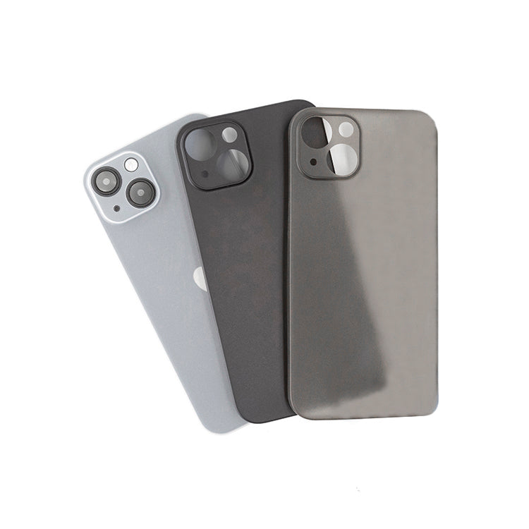 Apple iPhone 14 Kılıf Zore Eko PP Kapak Füme