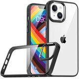 Apple iPhone 14 Kılıf Zore Flora Kapak Siyah