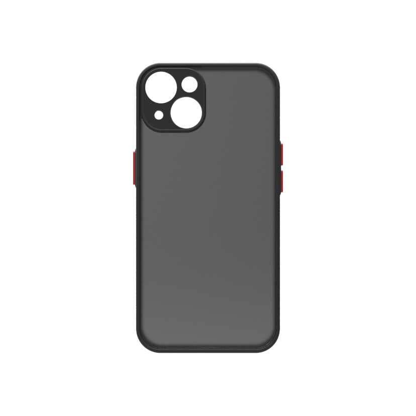Apple iPhone 14 Kılıf Zore Hux Kapak Siyah