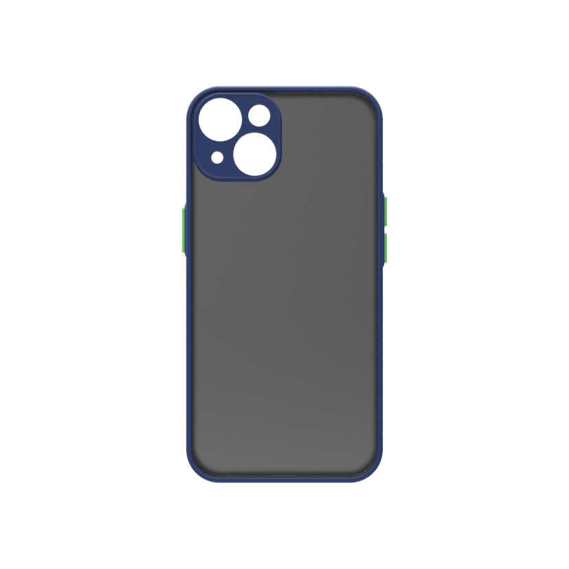 Apple iPhone 14 Kılıf Zore Hux Kapak Lacivert