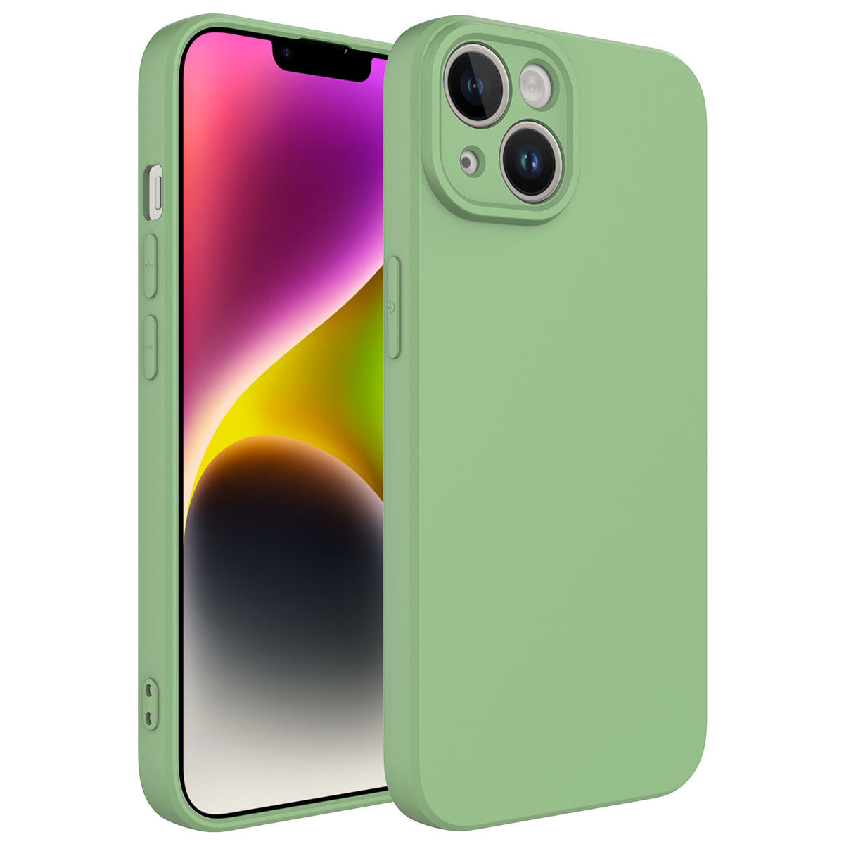 Apple iPhone 14 Kılıf Zore Kamera Korumalı Mara Lansman Kapak Derin Mor