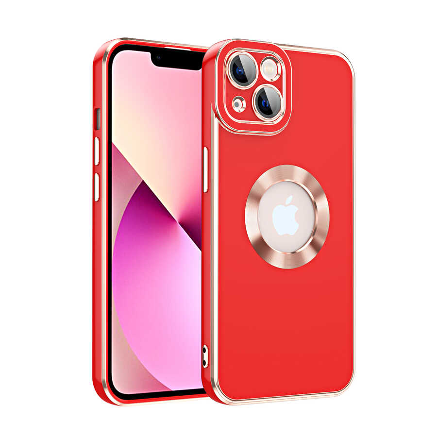 Apple iPhone 14 Kılıf Zore Kongo Kapak Kırmızı