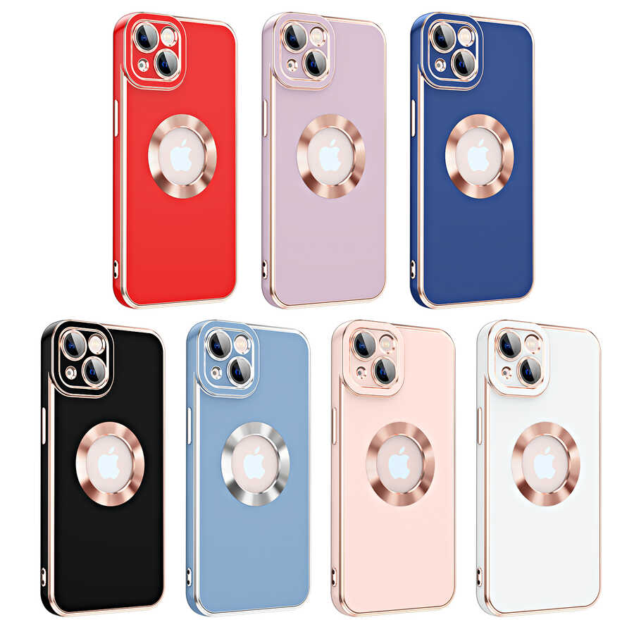Apple iPhone 14 Kılıf Zore Kongo Kapak Rose Gold