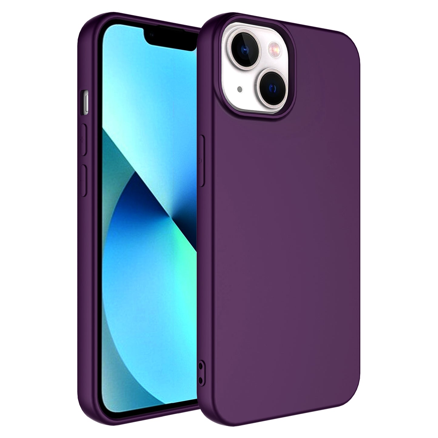 Apple iPhone 14 Kılıf Zore LSR Lansman Kapak Gümüş