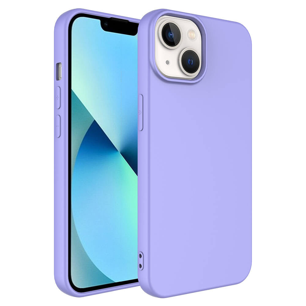 Apple iPhone 14 Kılıf Zore LSR Lansman Kapak Lila