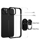 Apple iPhone 14 Kılıf Zore Mola Kapak Siyah
