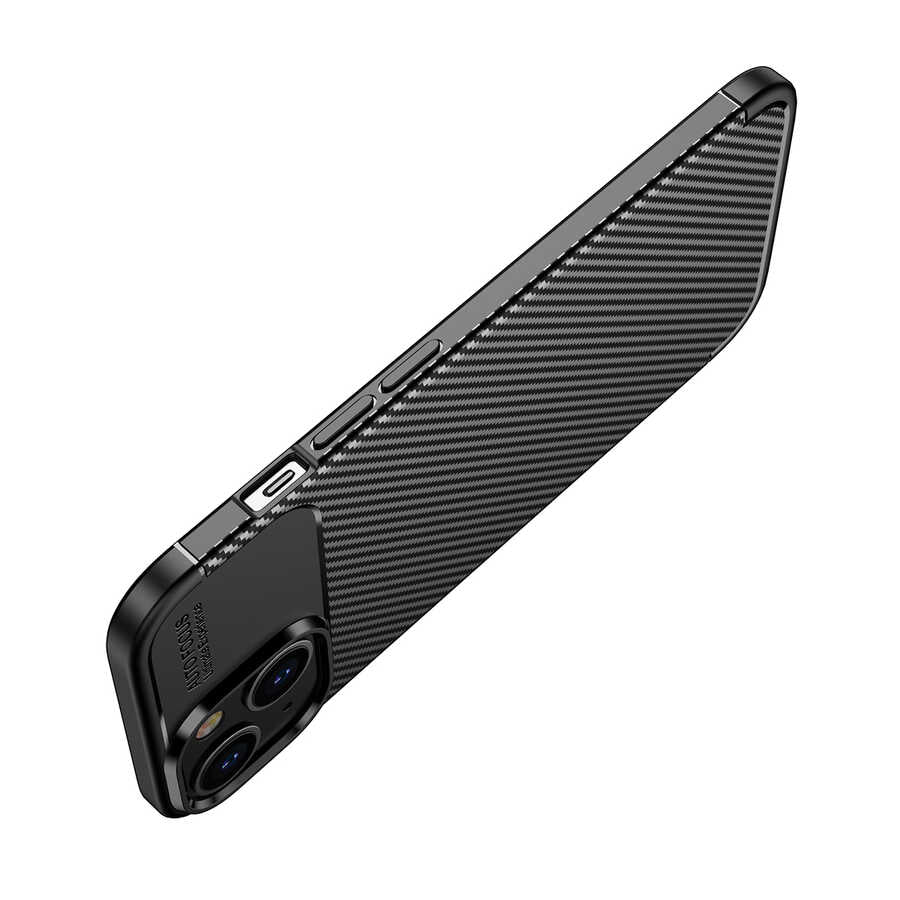 Apple iPhone 14 Kılıf Zore Negro Silikon Kapak Lacivert
