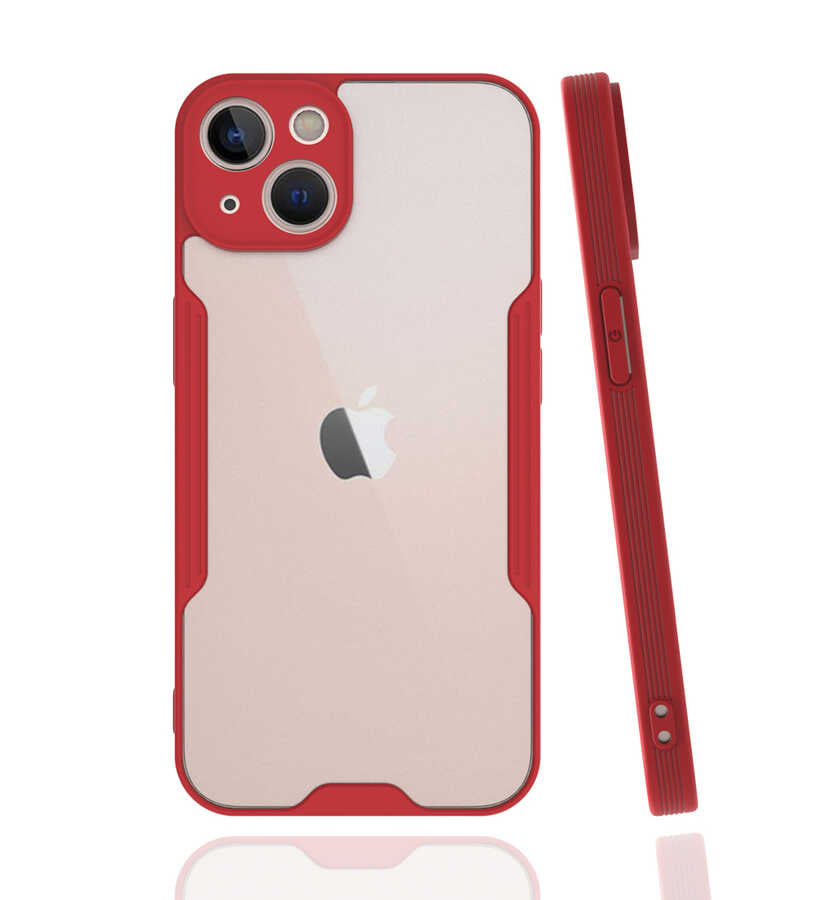 Apple iPhone 14 Kılıf Zore Parfe Kapak Lacivert