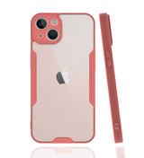 Apple iPhone 14 Kılıf Zore Parfe Kapak Pembe