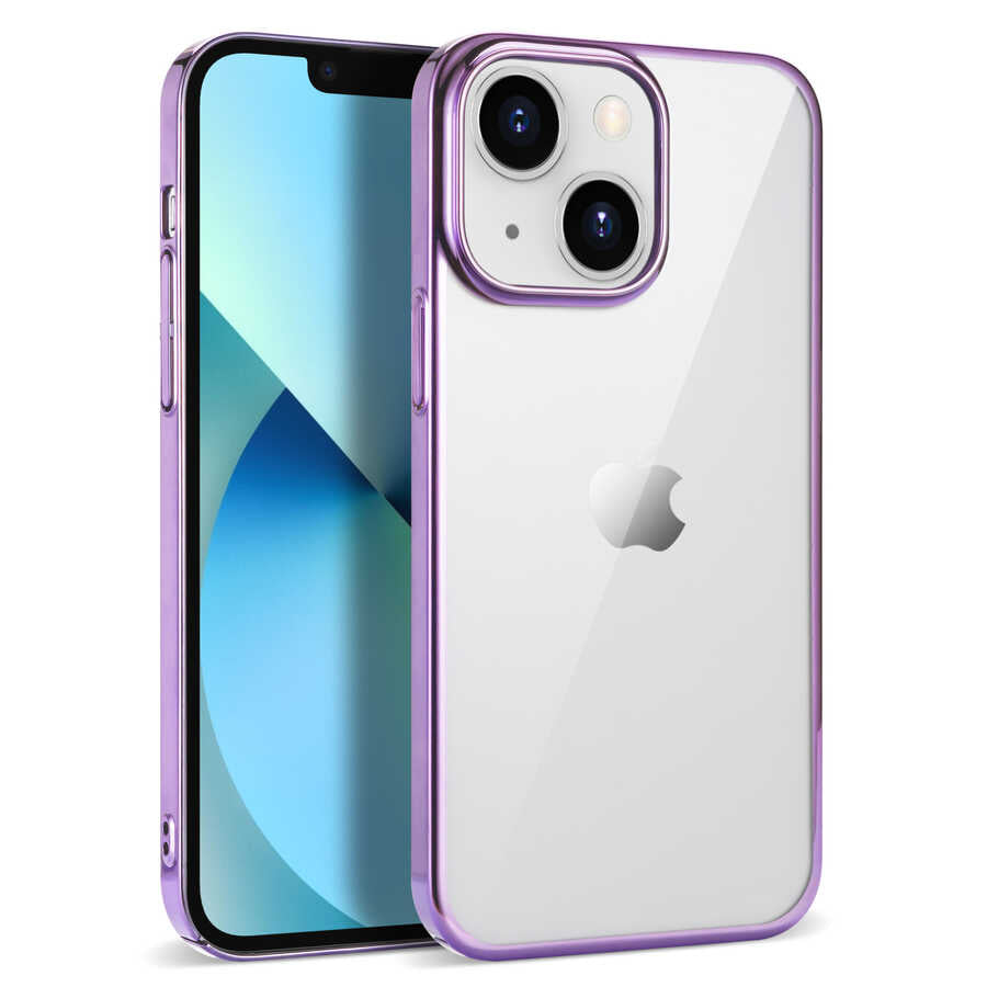 Apple iPhone 14 Kılıf Zore Pixel Kapak Siyah