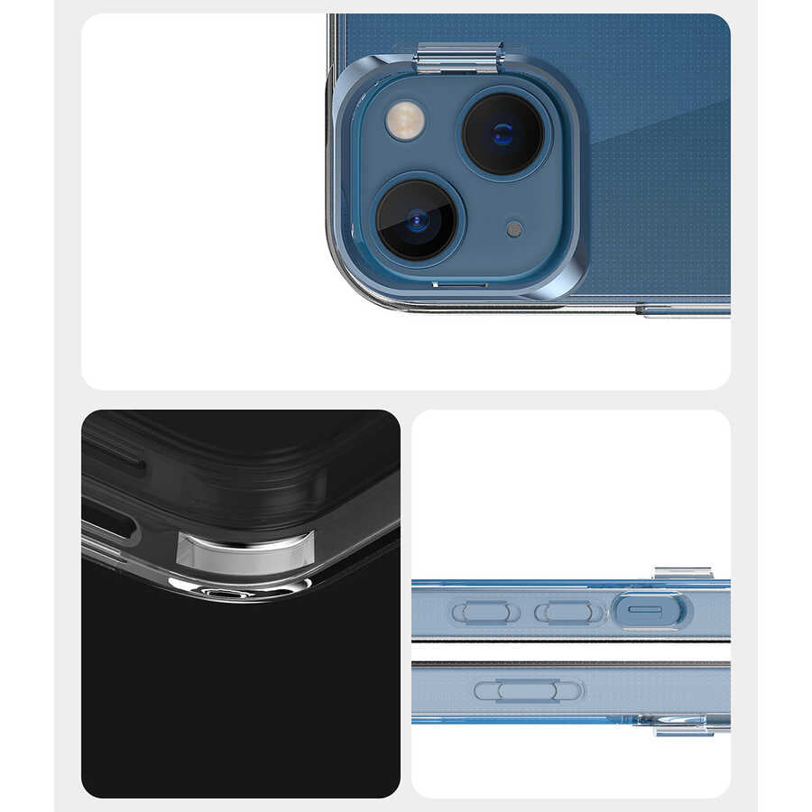 Apple iPhone 14 Kılıf Zore Skuba Kapak Koyu Yeşil
