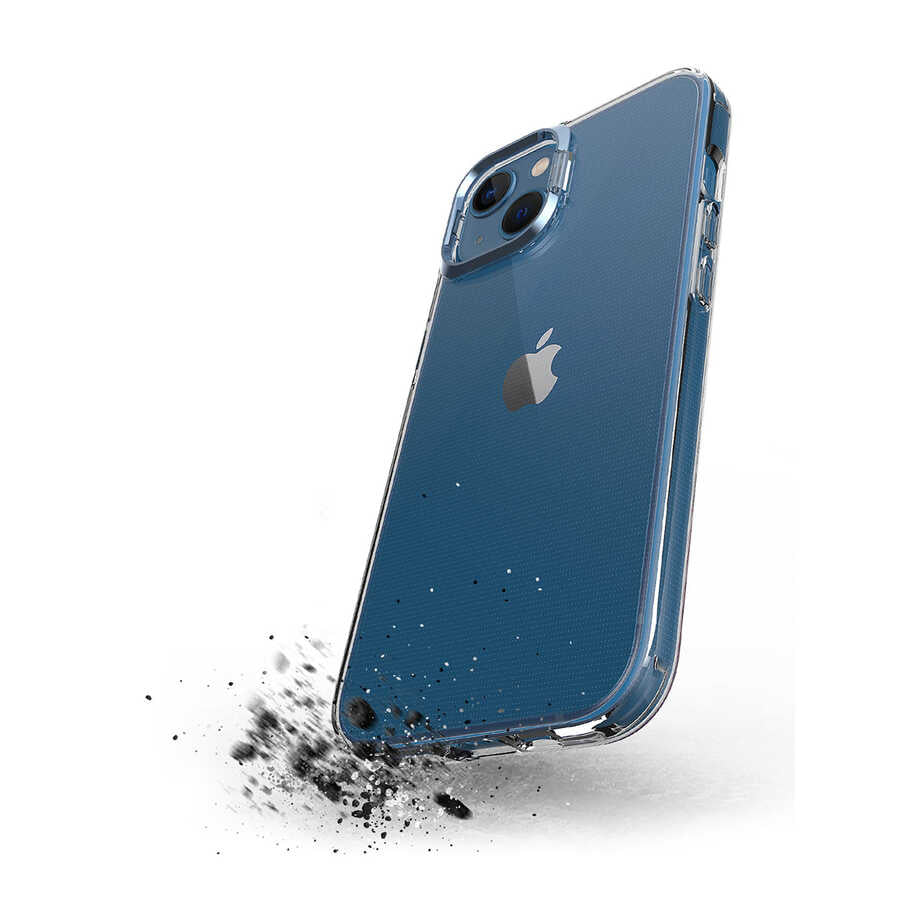 Apple iPhone 14 Kılıf Zore Skuba Kapak Gümüş