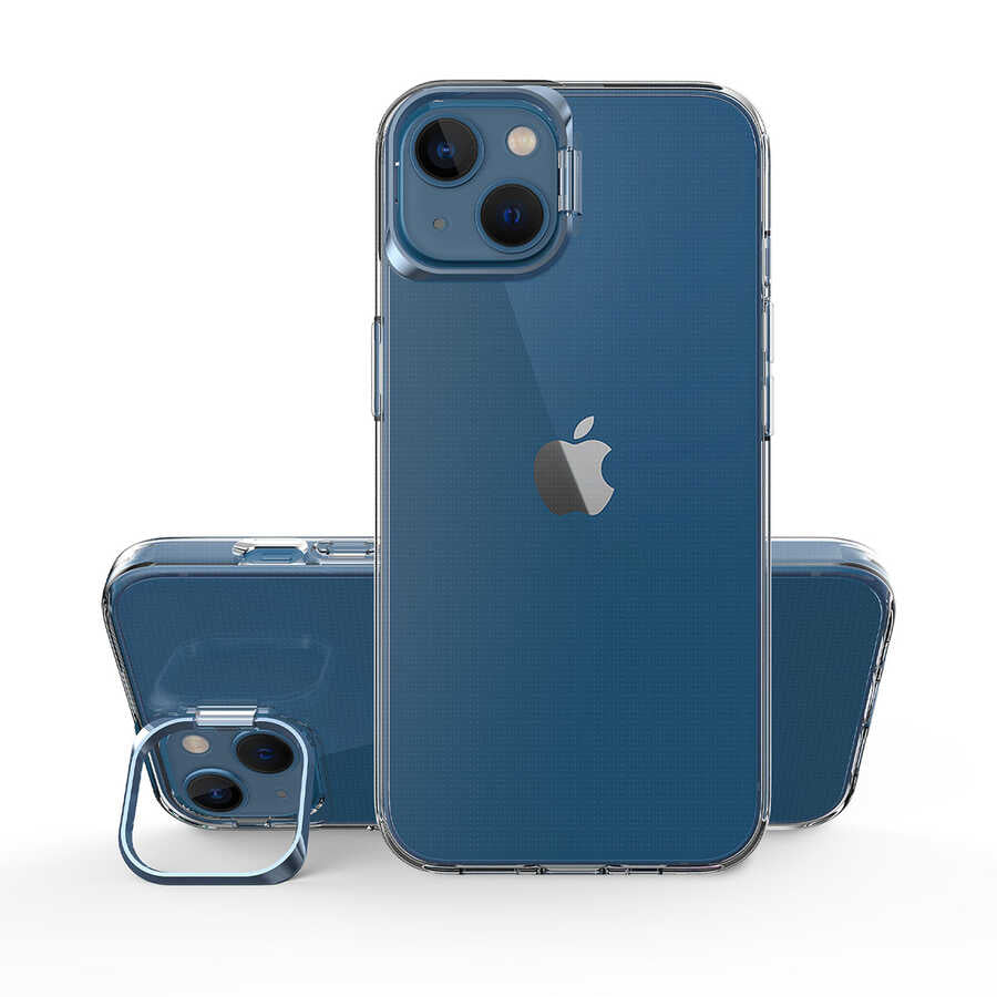 Apple iPhone 14 Kılıf Zore Skuba Kapak Rose Gold