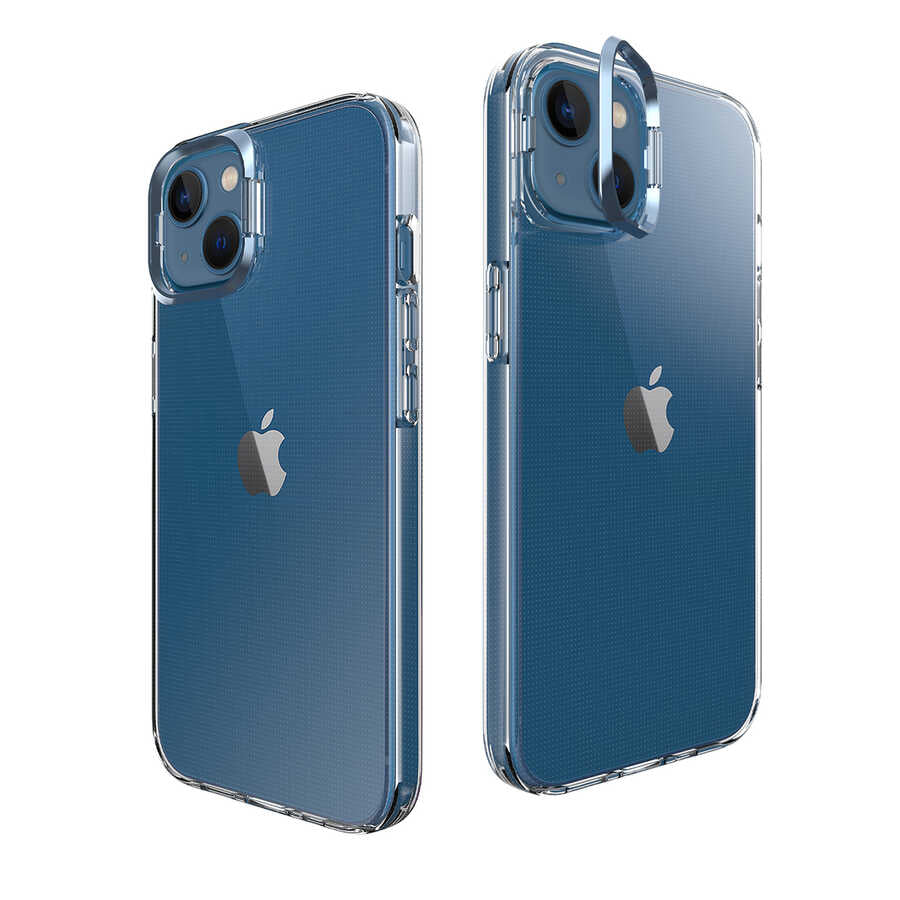 Apple iPhone 14 Kılıf Zore Skuba Kapak Gümüş