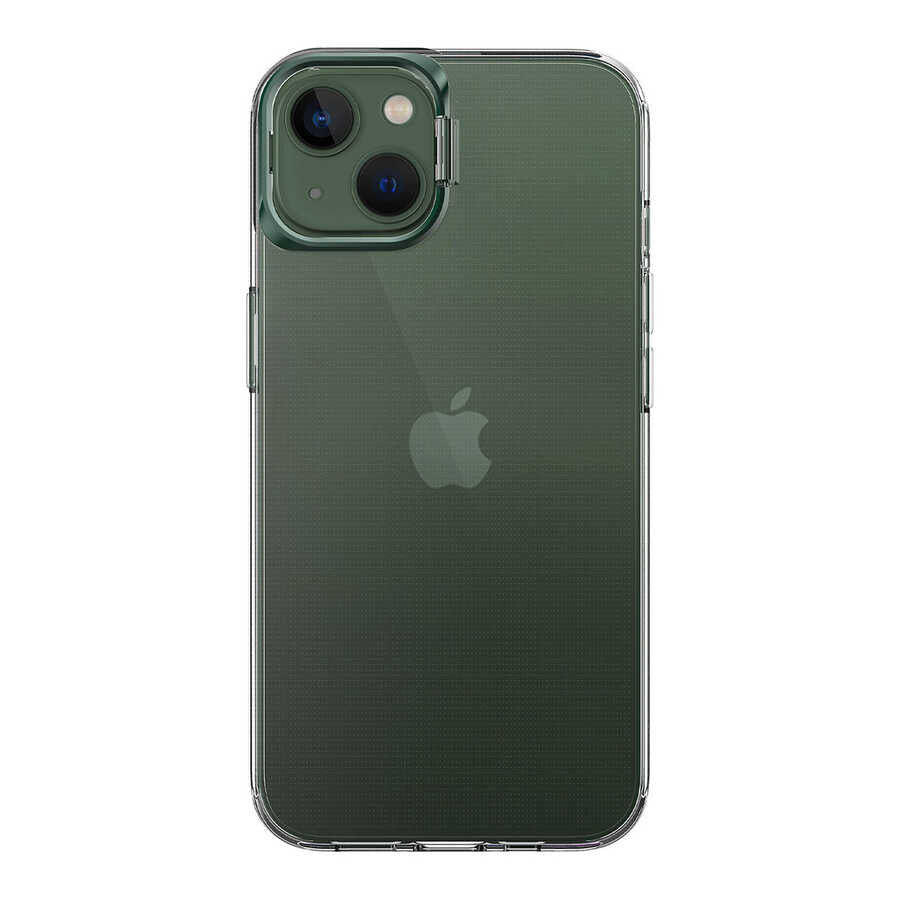 Apple iPhone 14 Kılıf Zore Skuba Kapak Gümüş