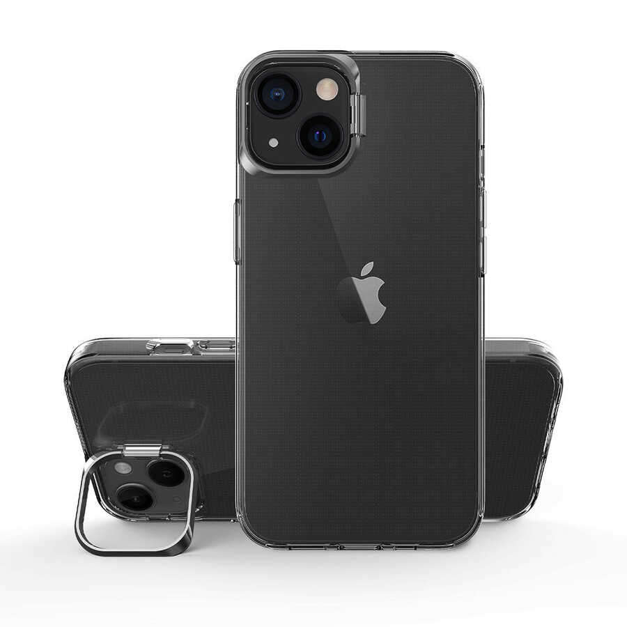 Apple iPhone 14 Kılıf Zore Skuba Kapak Siyah