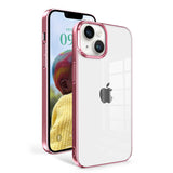 Apple iPhone 14 Kılıf Zore Sun Kapak Rose Gold