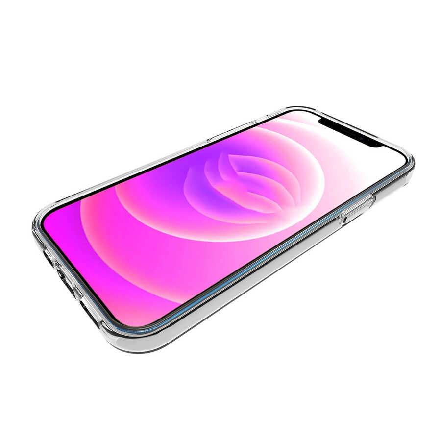 Apple iPhone 14 Kılıf Zore Süper Silikon Kapak Renksiz