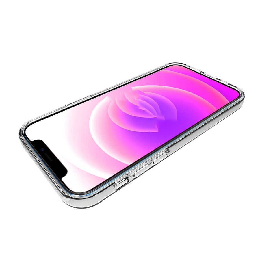 Apple iPhone 14 Kılıf Zore Süper Silikon Kapak Renksiz