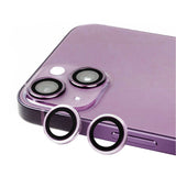 Apple iPhone 14 Plus Zore CL-07 Kamera Lens Koruyucu Mor
