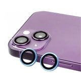 Apple iPhone 14 Plus Zore CL-07 Kamera Lens Koruyucu Mavi