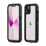 Apple iPhone 14 Plus Kılıf 1-1 Su Geçirmez Kılıf Siyah