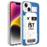 Apple iPhone 14 Plus Kılıf Airbag Kenarlı Renkli Desenli Silikon Zore Elegans Kapak NO4