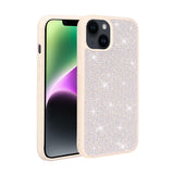 Apple iPhone 14 Plus Kılıf Parlak Taşlı Tasarım Zore Ston Kapak Pembe