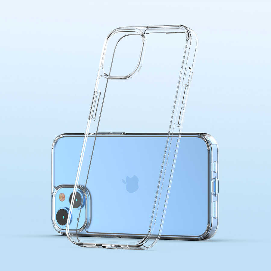 Apple iPhone 14 Plus Kılıf Zore Coss Kapak Renksiz