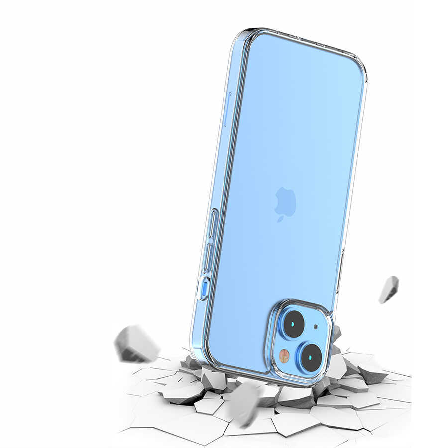 Apple iPhone 14 Plus Kılıf Zore Coss Kapak Renksiz