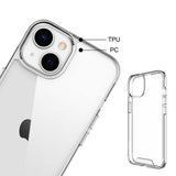 Apple iPhone 14 Plus Kılıf Zore Gard Silikon Renksiz