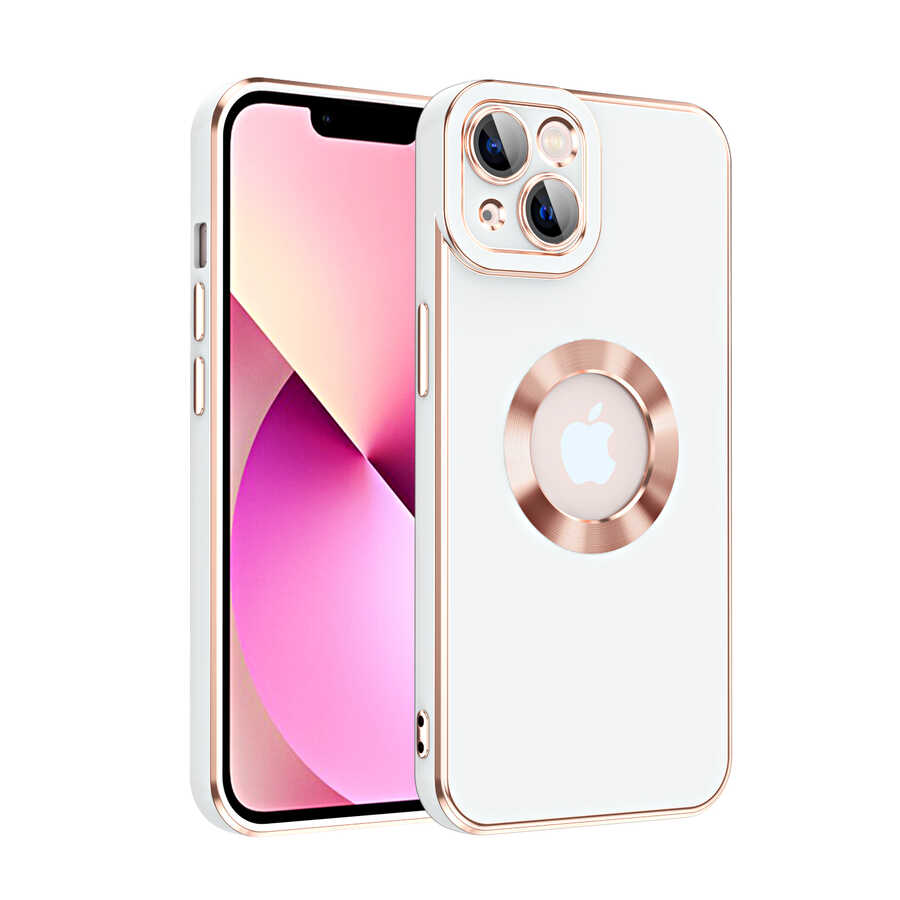 Apple iPhone 14 Plus Kılıf Zore Kongo Kapak Beyaz