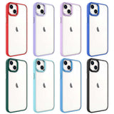 Apple iPhone 14 Plus Kılıf Zore Krom Kapak Yeşil