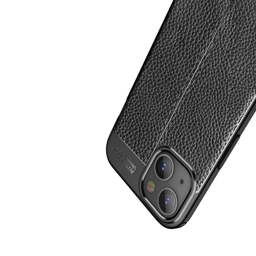 Apple iPhone 14 Plus Kılıf Zore Niss Silikon Kapak Siyah